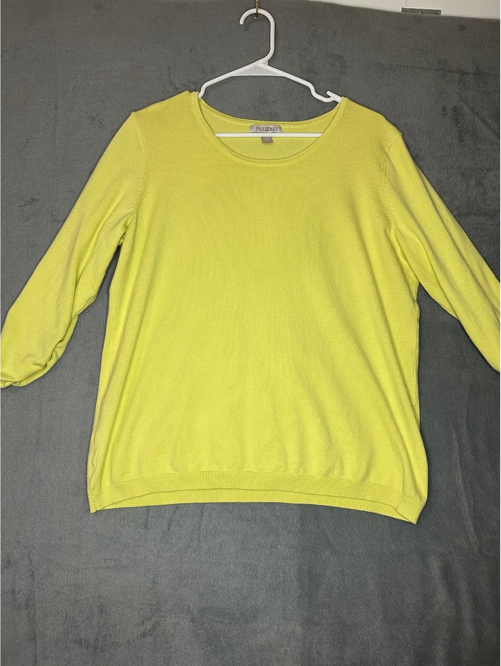 Roz & Ali Bright Yellow Women’s Top